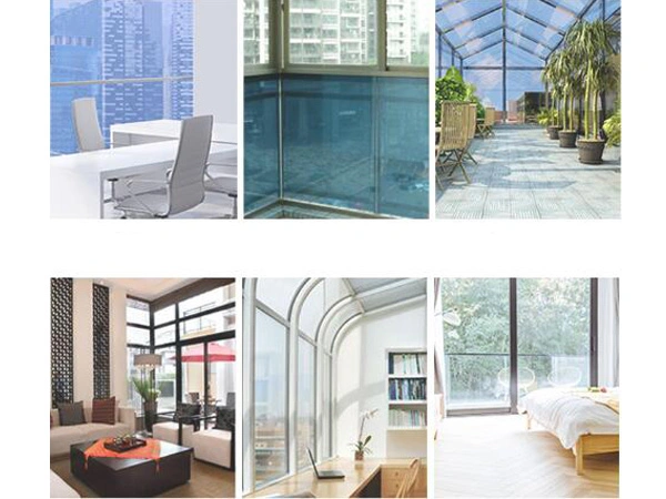 Heat Insulation Construction Window Sun Shading Mirror Reflective One-Way Perspective Glass Film for Explosion-Proof