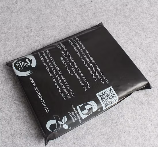 Courier Clothing Packaging Compostable Biodegradable Poly Mailer Logo Custom Mailing Bags