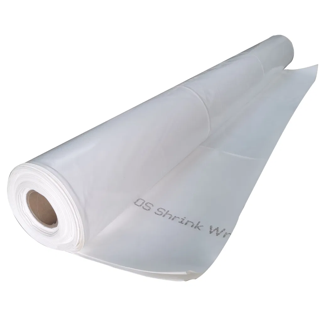 Heavy Duty Flame Retardant White Shrink Film for Building Scalffonding Construction Boat and Machine