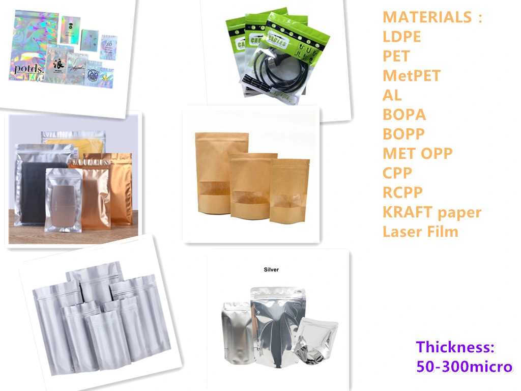 Matte Clear Plastic Packaging Bag Shopping Carry PVC Die Cut Bag Custom Poly Bags with Handle