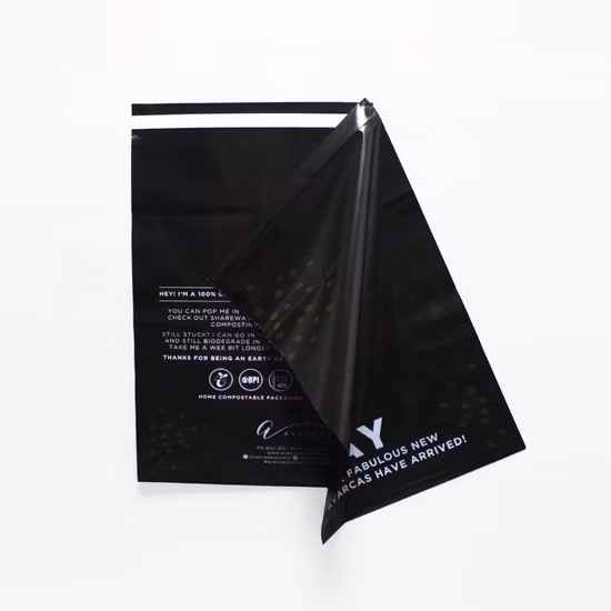 Courier Clothing Packaging Compostable Biodegradable Poly Mailer Logo Custom Mailing Bags