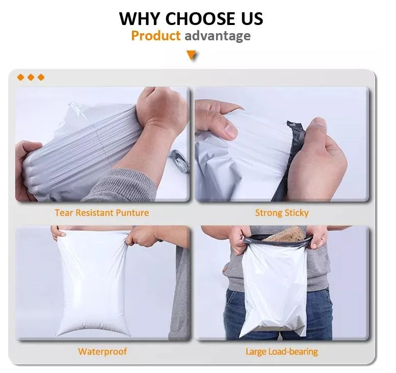 Grey/White Mailer Bag 25*35cm/10X13&quot; Poly Mailing Bag with Competitive Price