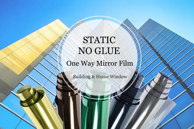 Glass Window Film Construction Glass Film Glueless Solar Window Film
