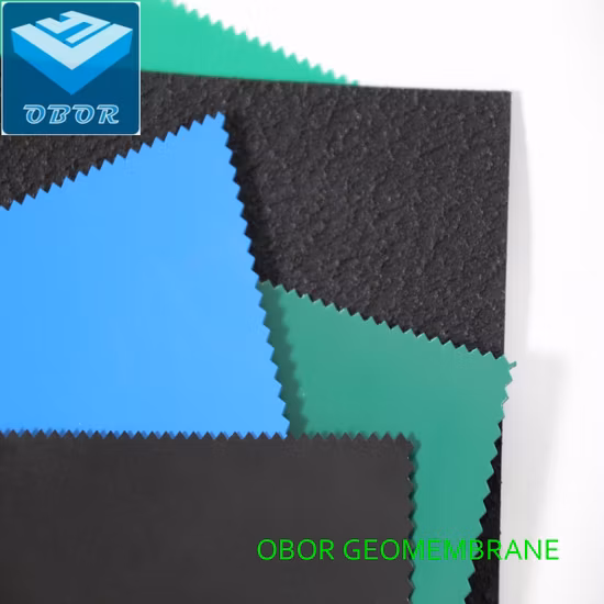 2m Width HDPE Geomembrane Black Polyethylene Film for Construction in South Africa