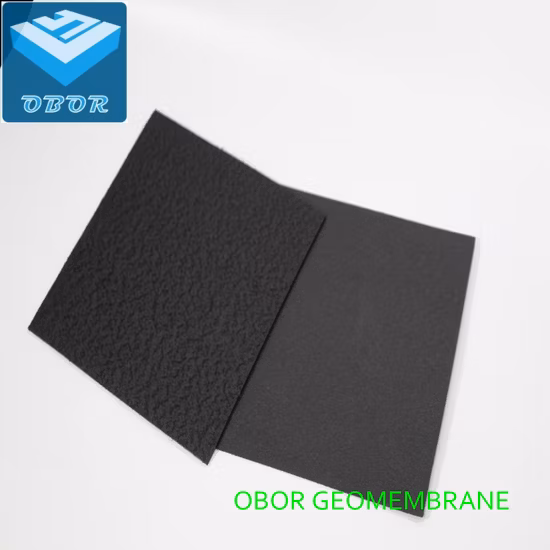 2m Width HDPE Geomembrane Black Polyethylene Film for Construction in South Africa
