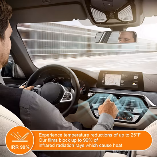 Glass Window Film Construction Glass Film Glueless Solar Window Film