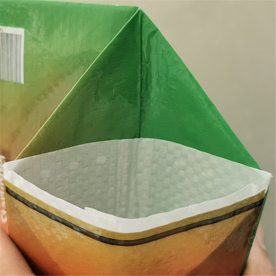 PP Woven Bag with Square Bottom &amp; Coated Matte OPP Film